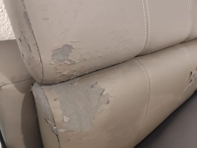 Cama 135x190cm Desgaste por uso