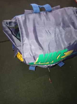 Mochila Vintage Nike Azul y Amarilla
