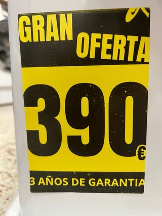 Lavadora Hyundai 9kg 1400RPM Ciclo Vapor