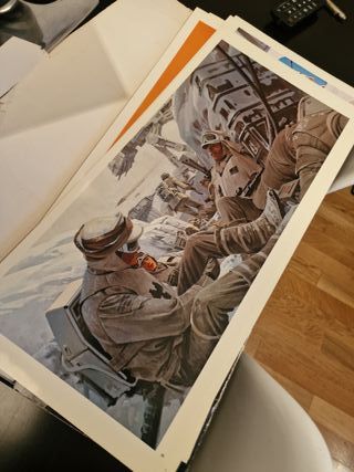 Póster Star Wars El Imperio Contraataca