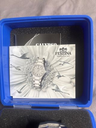 Reloj Calypso Azul con Certificado