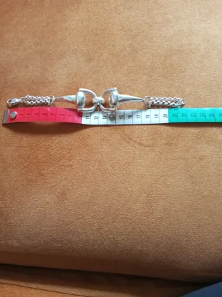 Preciosa Pulsera Plata Hombre 49gr