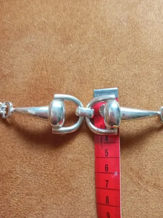 Preciosa Pulsera Plata Hombre 49gr