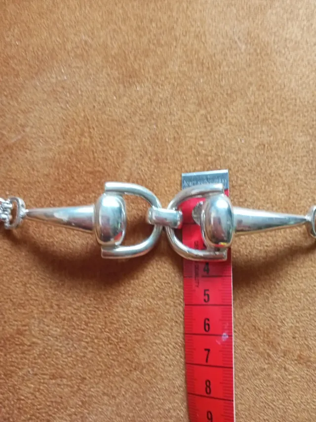 Preciosa Pulsera Plata Hombre 49gr