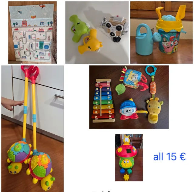 Lote de juguetes para niños