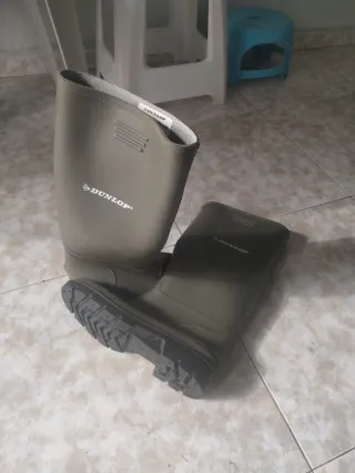 Botas de agua Dunlop verde oliva