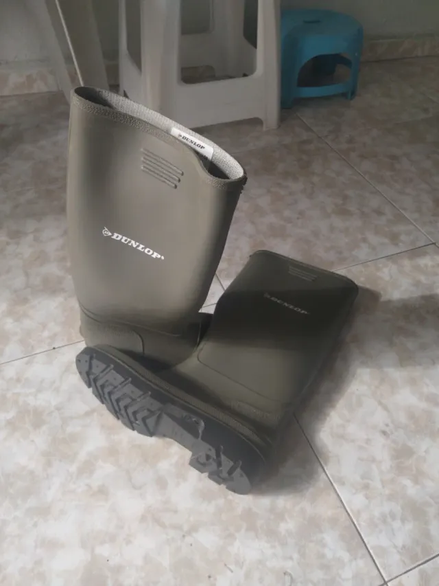 Botas de agua Dunlop verde oliva