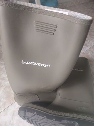 Botas de agua Dunlop verde oliva