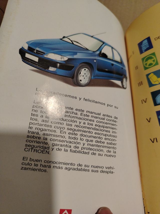 Manual de empleo Citroën Xsara