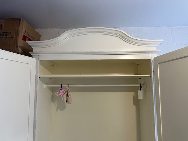 Armadio Tonin 2 ante bianco