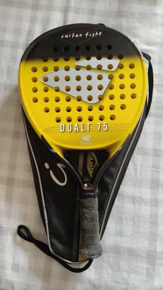 Raqueta de pádel DUALT 75 con funda