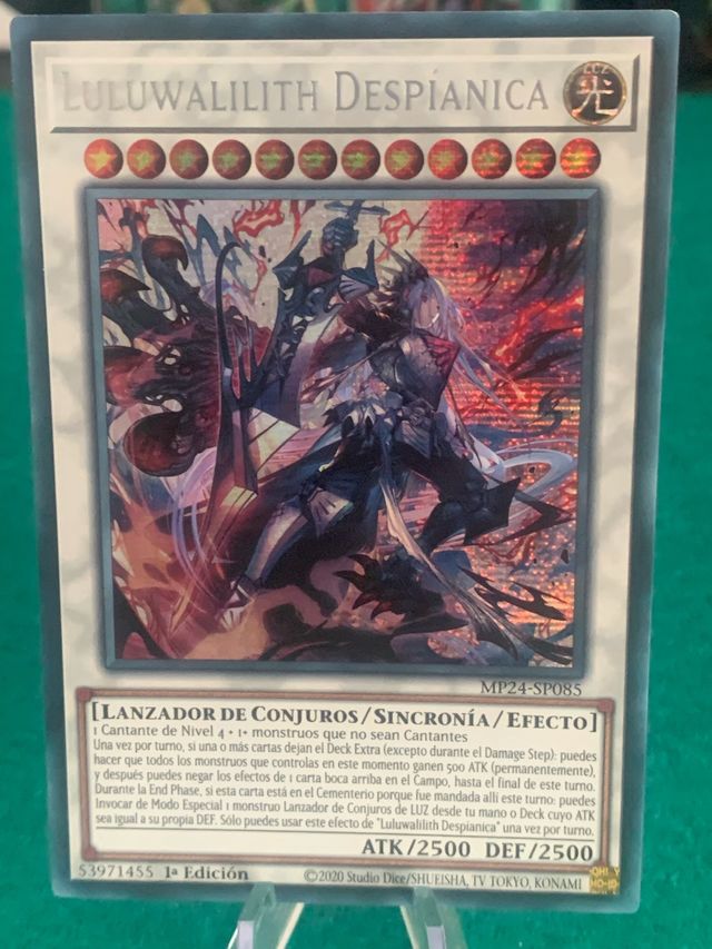 Luluwalilith Despianica Yu-Gi-Oh! Carta (ESP)