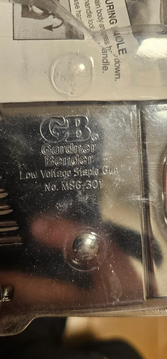 Grapadora GB Low Volt Wire MSG-301