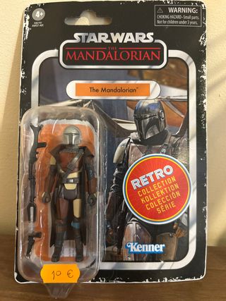 Star Wars The Mandalorian Figura Retro Kenner
