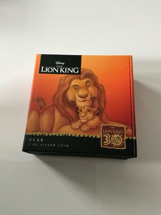 Onza Aniversario Rey León Disney Scar
