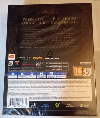 Dark Souls Trilogy PS4 precintado ES