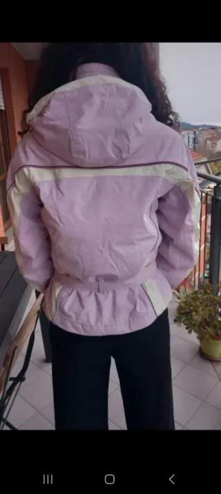 Giacca da sci donna lilla