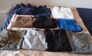Lote 12 piezas ropa hombre