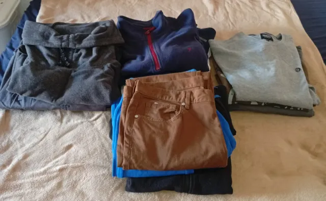 Lote 12 piezas ropa hombre