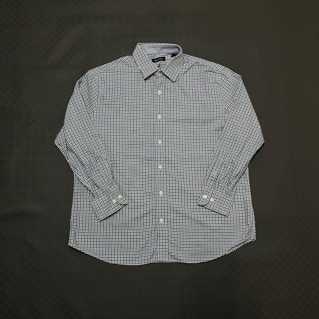 Camisa Nautica XL Azul e Branca 100% Algodão