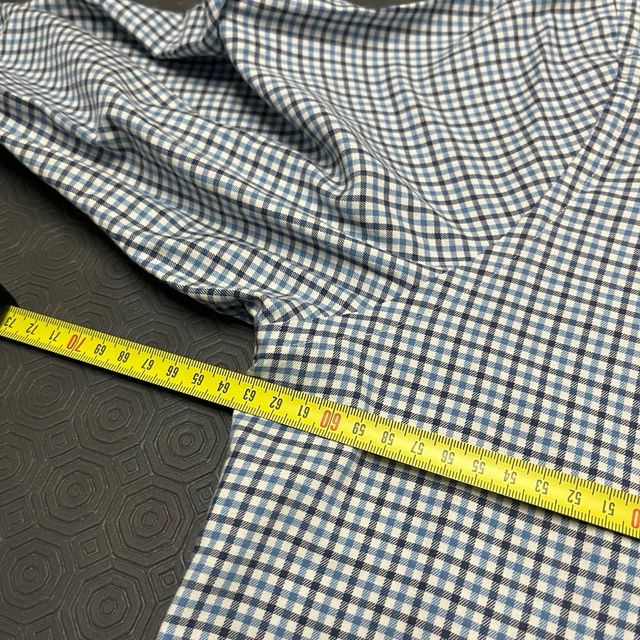 Camisa Nautica XL Azul e Branca 100% Algodão