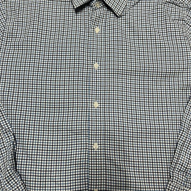 Camisa Nautica XL Azul e Branca 100% Algodão
