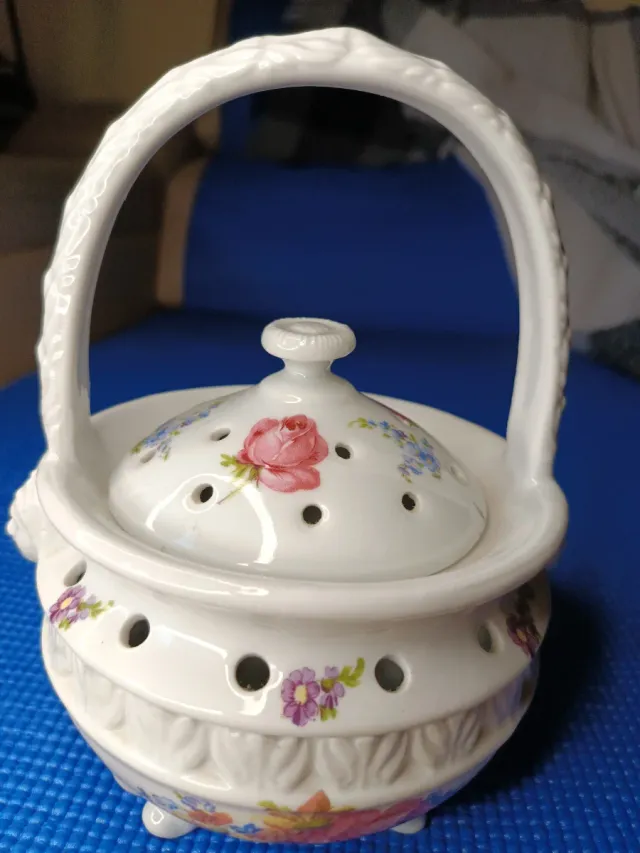 Sopera cerámica VIEUX PARIS floral