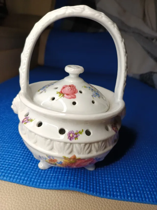 Sopera cerámica VIEUX PARIS floral