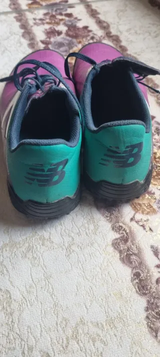 Zapatos New Balance Juveniles Morado/Verde