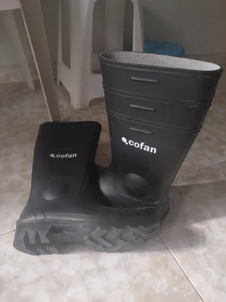 Botas de agua Cofan Negras