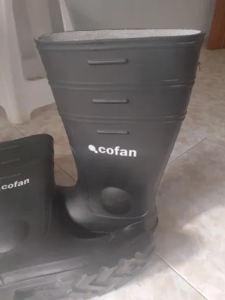Botas de agua Cofan Negras