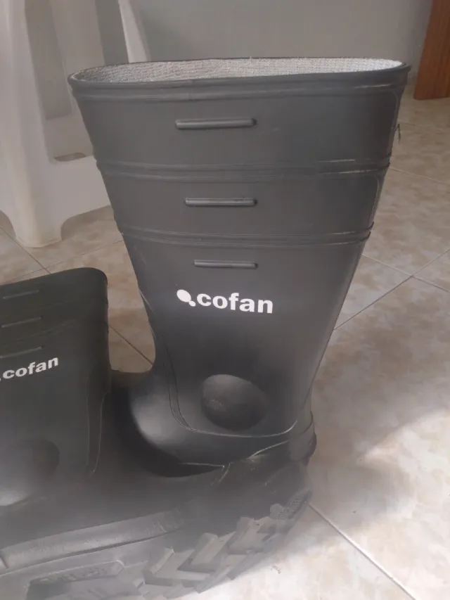 Botas de agua Cofan Negras