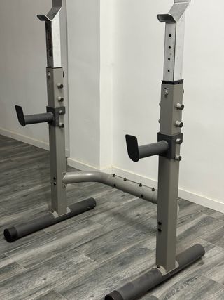 Soporte para barra de pesas