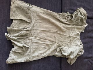 Vestido de playa Zara verde S