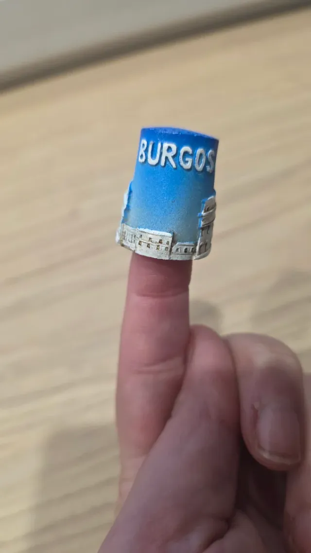 Dedal souvenir Burgos