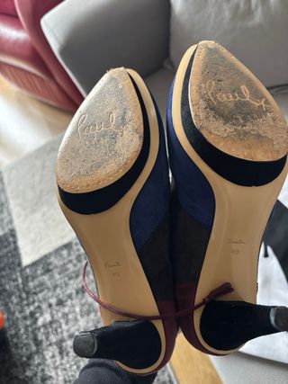 Botines Paul Smith Ante Azul/Marrón