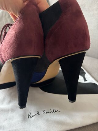 Botines Paul Smith Ante Azul/Marrón