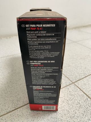 Pulidora Neumática Parkside PDAP 75 A1