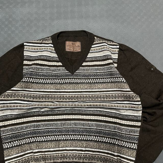 Sweater Sweatshirt  Vintage Monte Carlo Lã Retro