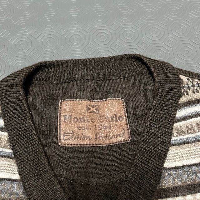 Sweater Sweatshirt  Vintage Monte Carlo Lã Retro