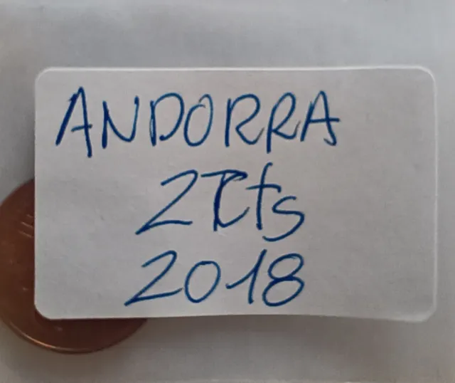Moneda Andorra 2 céntimos