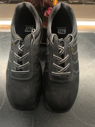 Zapatos de seguridad hombre negros/grises