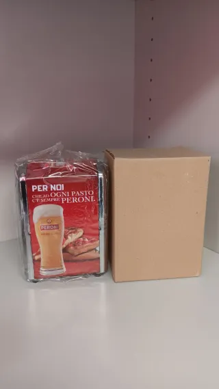 Portatovaglioli Peroni in metallo