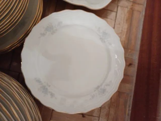 Vajilla Bidasoa Porcelana y Oro