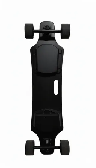 Longboard Eléctrico Negro