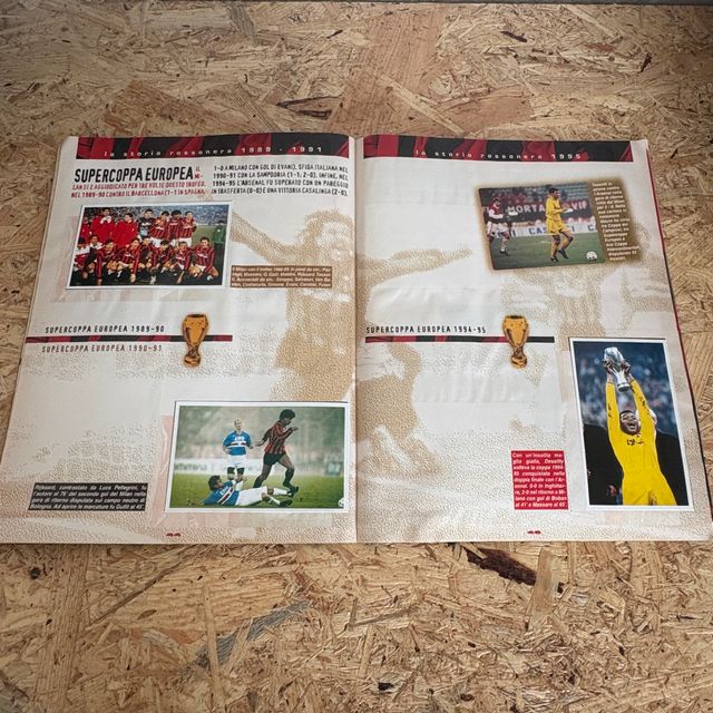 Album Figurine Panini Tutto Milan Completo