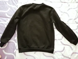 Jersey mujer negro estampado sol y luna