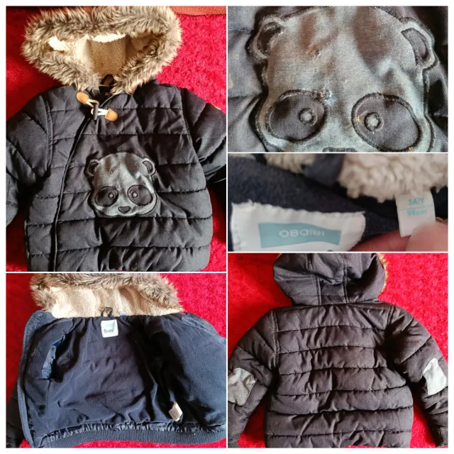 Abrigos niño talla 3 años