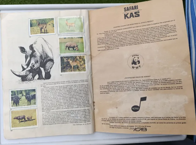 Álbum Safari KAS Dr. Félix Rodríguez de la Fuente