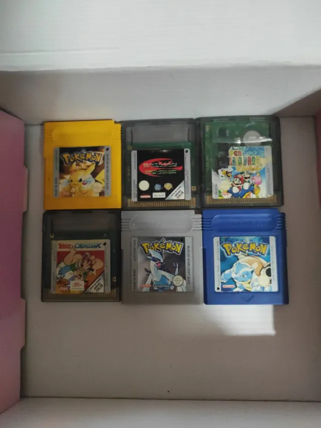 Pacchetto giochi Pokémon e Mario per Game Boy